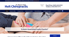 Desktop Screenshot of holtchiropracticoffices.com